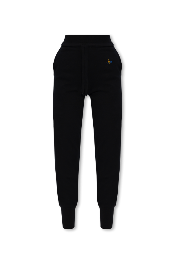 【関税&送料込】Vivienne Westwood Black Cotton Ashton Sweats Vivienne Westwood Black Cotton Ashton Sweatshirt | italist
